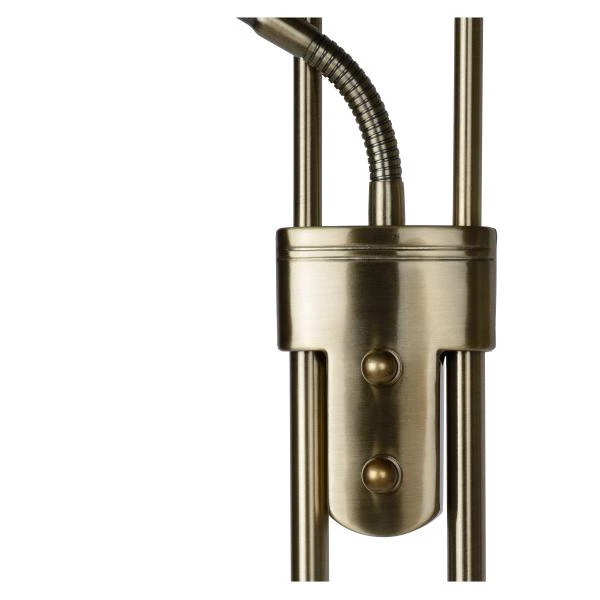 Lucide CHAMPION-LED - Lampadaire / lampe de lecture - LED Dim. - 3000K - Bronze - DETAIL 2